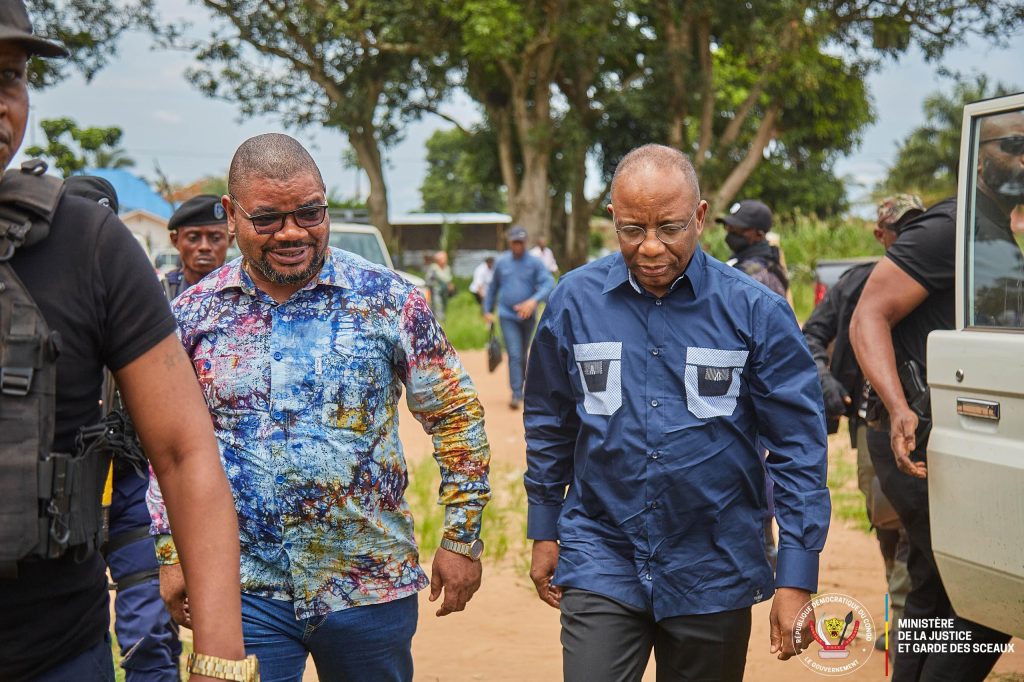 Inauguration par Ngefa du Tribunal de paix de Demba au Kasaï central 